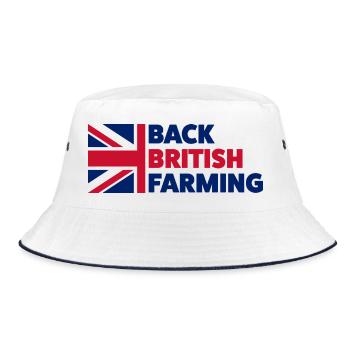 Retour à l’agriculture britannique - Bob - blanc/marine - Devant