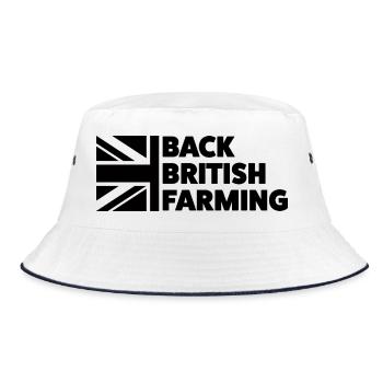 Retour à l’agriculture britannique - Bob - blanc/marine - Devant