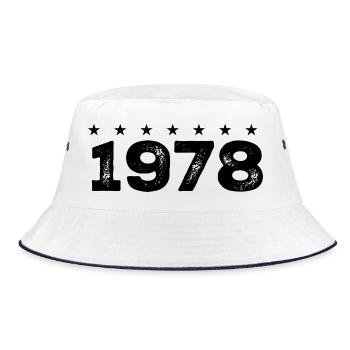 Made in 1978  - Bob - blanc/marine - Devant