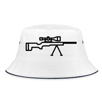 sniper - Bob - blanc/marine - Devant