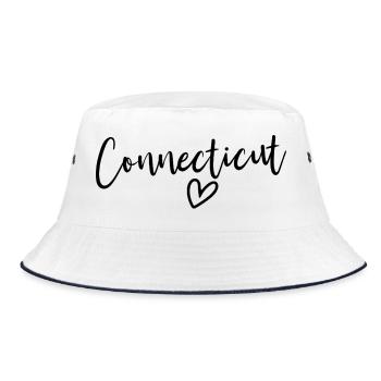 Cœur du Connecticut Amour des femmes Connecticut - Bob - blanc/marine - Devant