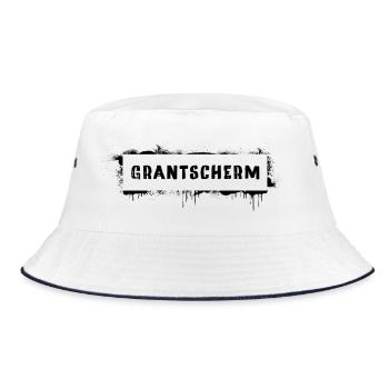 Grantscherm – Dicton culte du dialecte viennois - Bob - blanc/marine - Devant