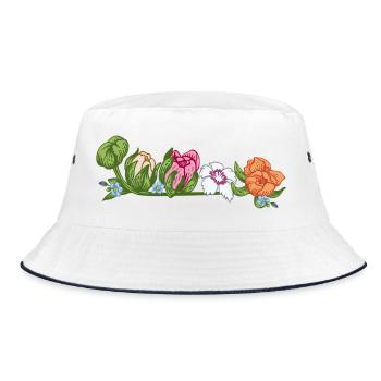 Magie du jardin des fleurs - Bob - blanc/marine - Devant