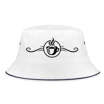 Symbole du café Café - Bob - blanc/marine - Devant