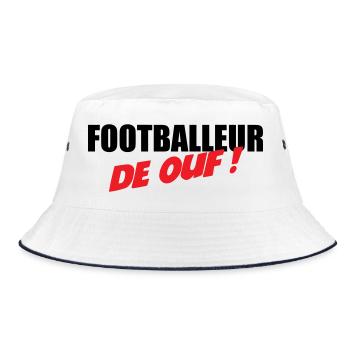 Footballeur de Ouf : Affichez Votre Talent Brut - Bob - blanc/marine - Devant