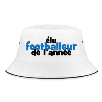 Footballeur de l'Année : Dominez le Classement - Bob - blanc/marine - Devant