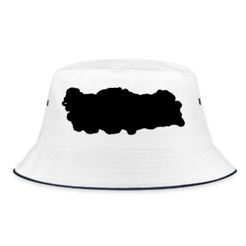 Türkei - Bucket Hat - Weiß/Navy - Vorne
