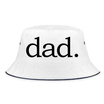 Papa - Papa - Bob - blanc/marine - Devant