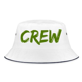 Crew - Bucket Hat - white/navy - Front