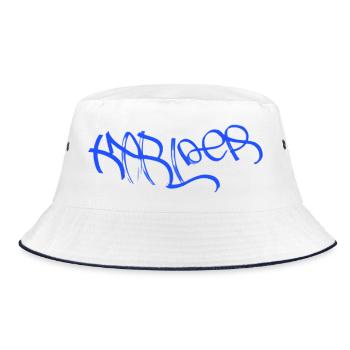 Karlder - Bucket Hat - white/navy - Front