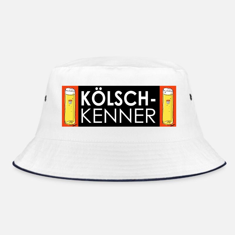 Kölsch Kenner Bierliebhaber Shirt Bucket Hat