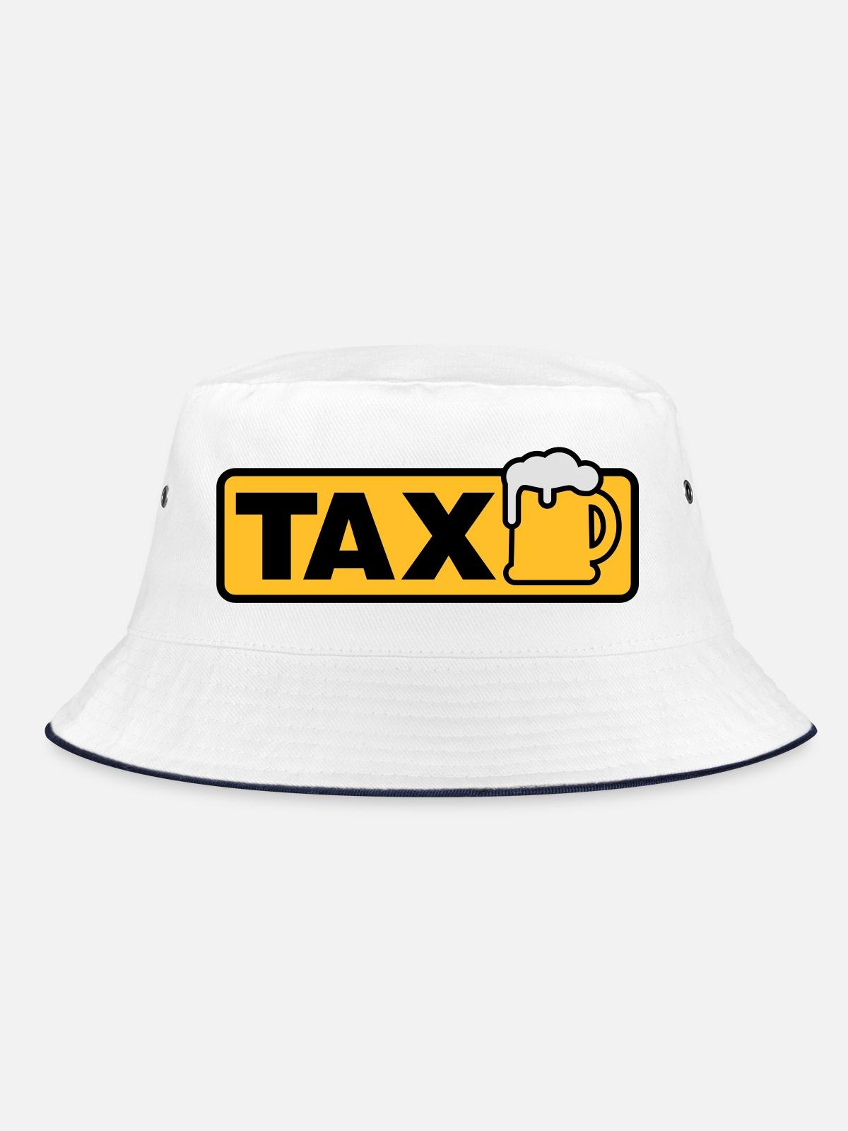 Taxi bière - Bob - blanc/marine - Devant