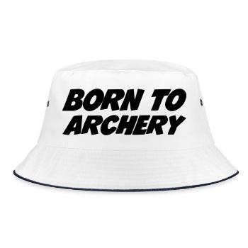 Born to Archery - Bob - blanc/marine - Devant