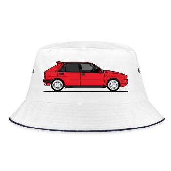 Delta Red - Bucket Hat - white/navy - Front