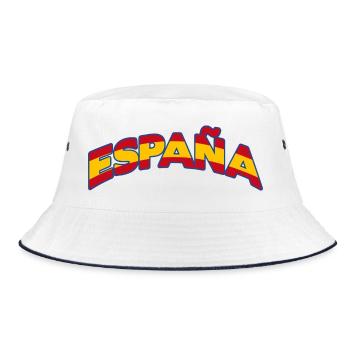 Spain 1 - Bucket Hat - white/navy - Front