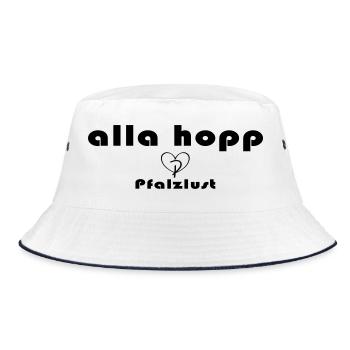 alla hopp - Bob - blanc/marine - Devant