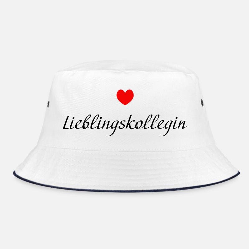 Lieblingskollegin kleines Herz Bucket Hat
