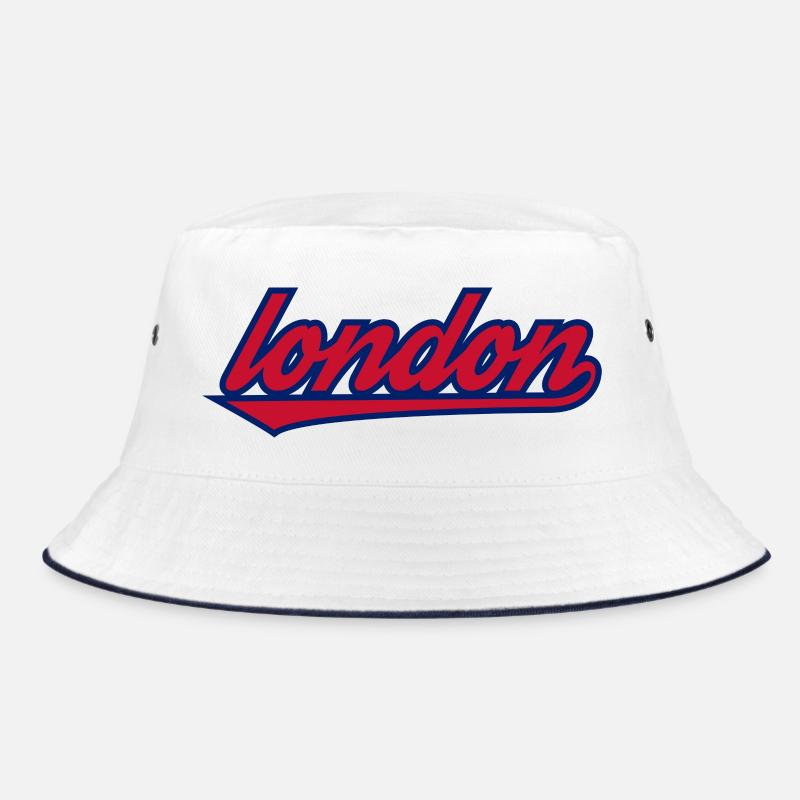London Script Retro Underscore Bucket Hat