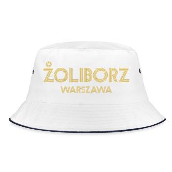 ZOLIBORZ Warszawa Warsaw Warschau - Bucket Hat - white/navy - Front