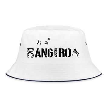 RANGIROA (Noir) - Bob - blanc/marine - Devant
