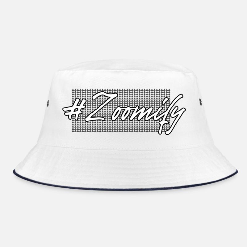 Zoomify Hatch Tag Slogan Bucket Hat