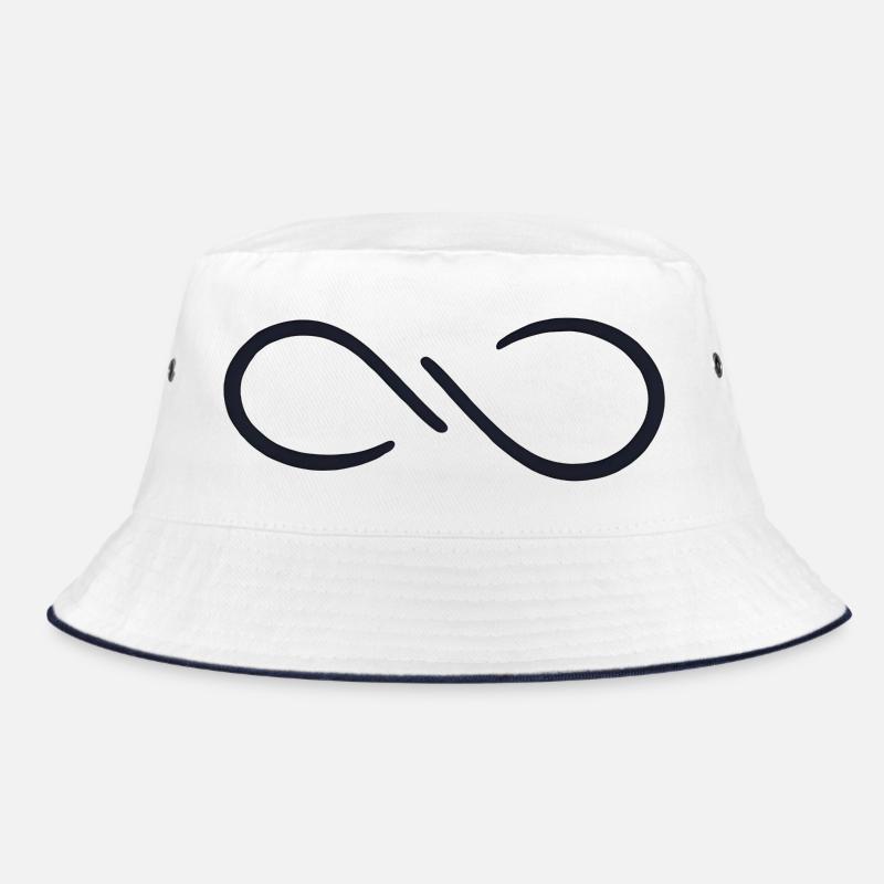 Unendlichkeitszeichen simpel Bucket Hat