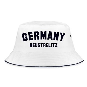 NEUSTRELITZ Allemagne - Bob - blanc/marine - Devant