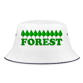 FORÊT - Bob - blanc/marine - Devant