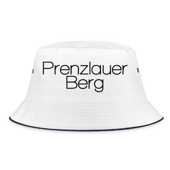 Berlin Prenzlauer Berg - design minimaliste - Bob - blanc/marine - Devant