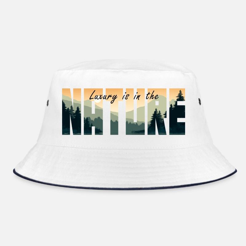 Luxury is in NATURE Bucket Hat