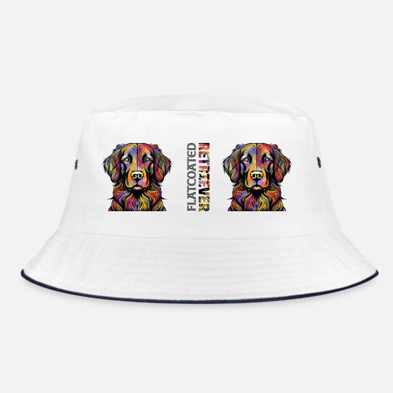 Flat Coated Retriever Bucket Hat