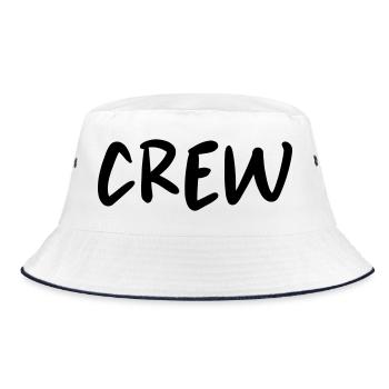 crew - Bucket Hat - white/navy - Front