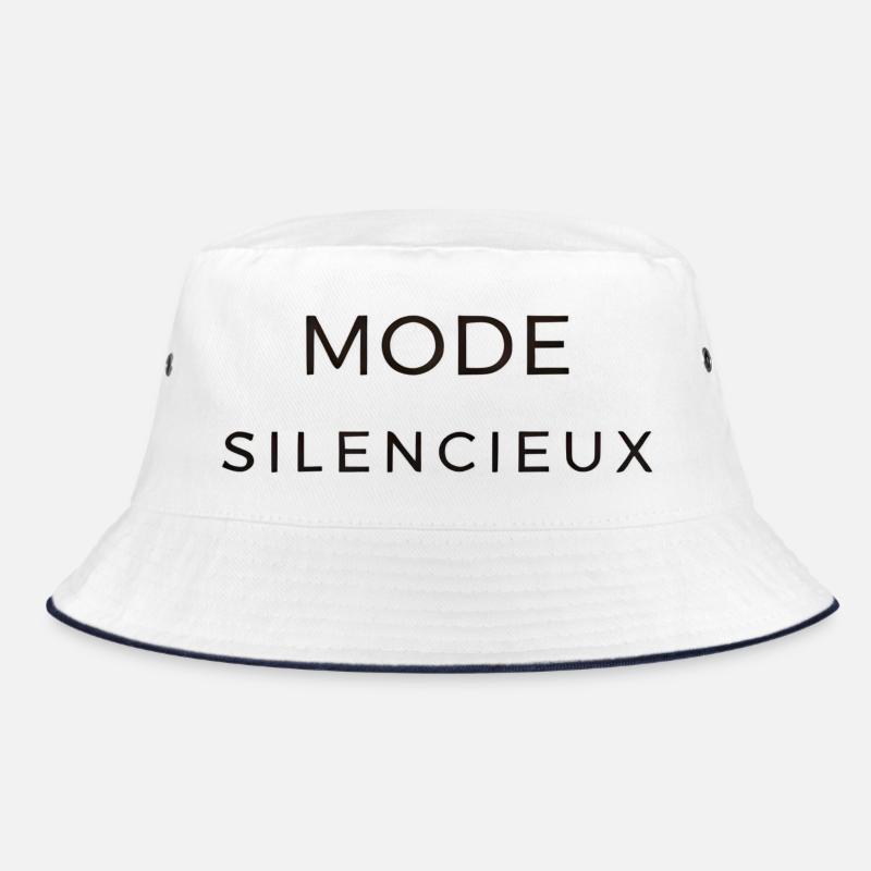 Mode_silencieux Bucket Hat