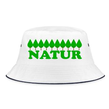 Nature - Bob - blanc/marine - Devant