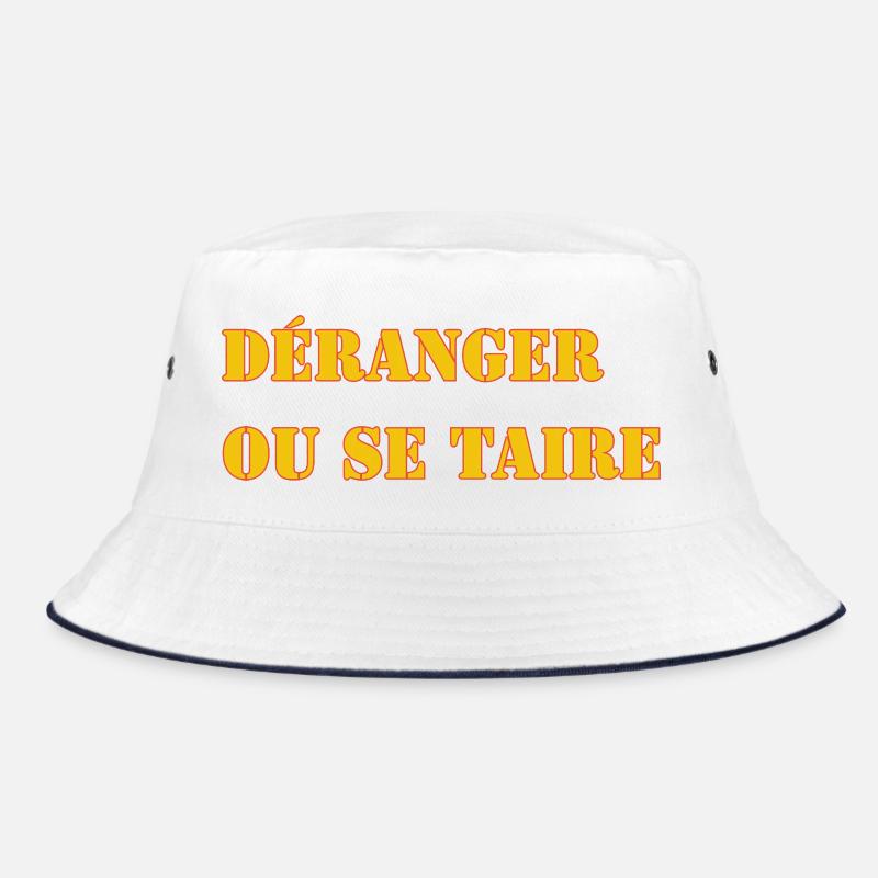 DISTURB OR BE SILENT Bucket Hat