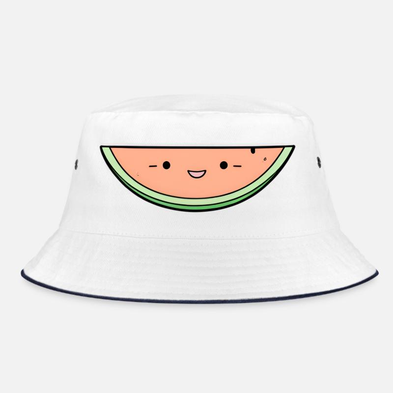 Kawaii Melonenscheibe Bucket Hat
