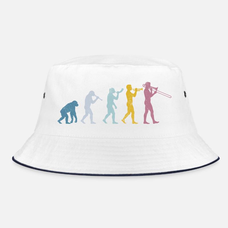 Trombone Evolution Bucket Hat