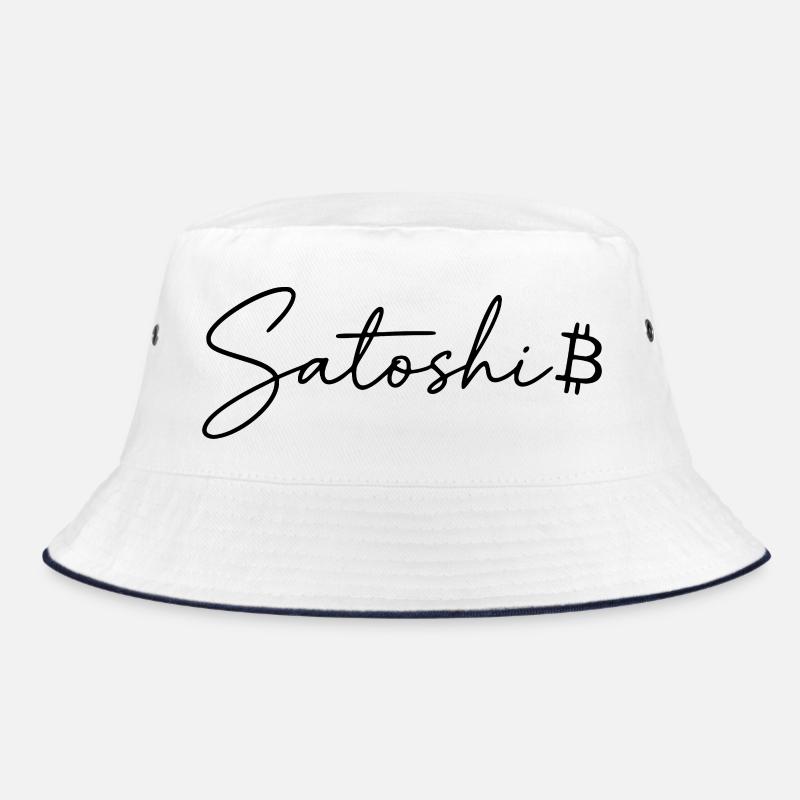 Satoshi Bitcoin Gift for Crypto Trader Bucket Hat