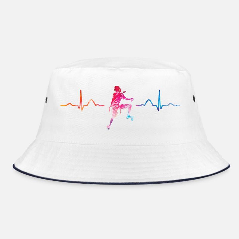Boulderer Herzschlag Boulder Bouldern Bucket Hat