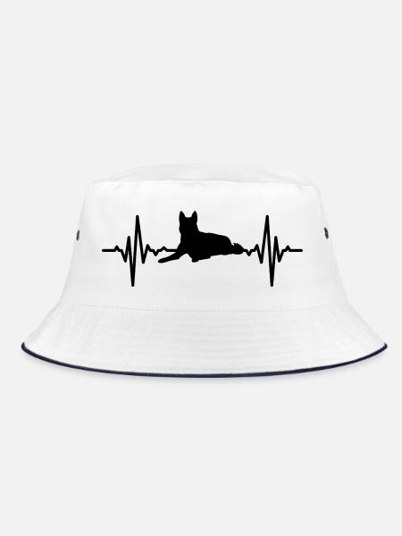 Dog Heartline - Bob - blanc/marine - Devant