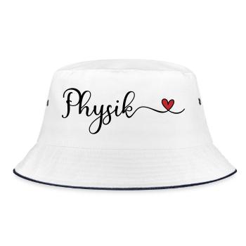 Physics - Bucket Hat - white/navy - Front