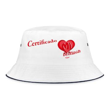 Certificado con mi corazón— Certified with My Hear - Bob - blanc/marine - Devant