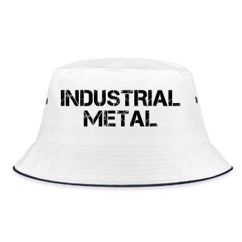 Métal industriel - Bob - blanc/marine - Devant