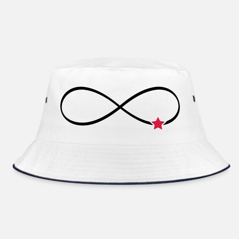 Stern Unendlichkeit Symbol Unendlichkeitszeichen Bucket Hat