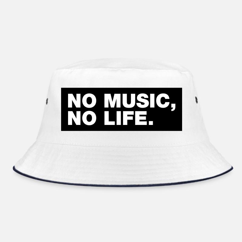 No Music No Life - Bob - blanc/marine
