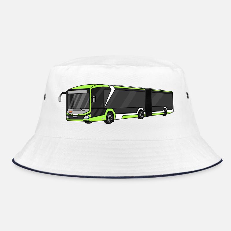 Bus, Schulbus, Busfahrer Bucket Hat
