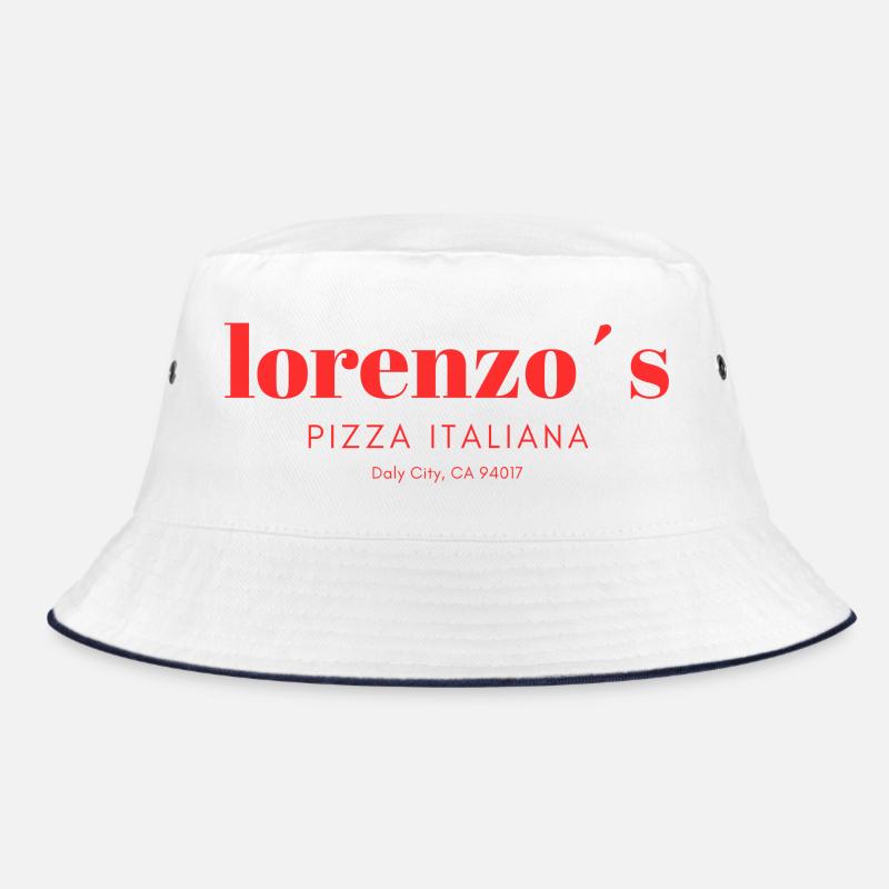 Lorenzo´s Pizza Schriftzug Bucket Hat