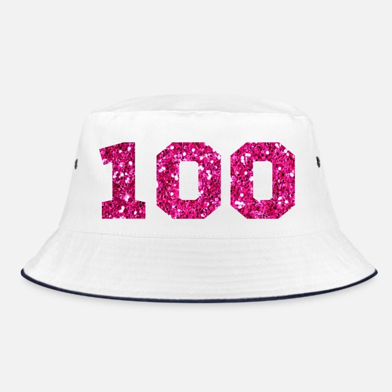 Numéro 100 paillettes rose - 100e anniversaire Bob