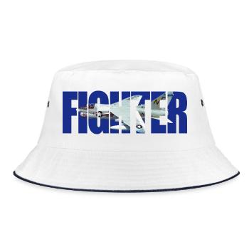 Fighter A-7 Corsair ll - Bucket Hat - white/navy - Front