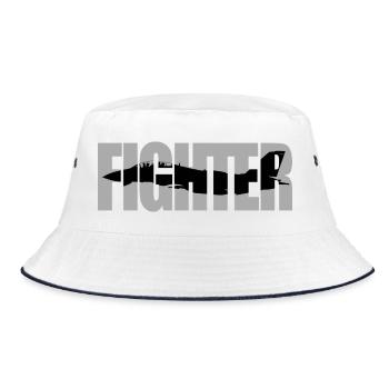 Fighter F-14 Tomcat - Bucket Hat - white/navy - Front